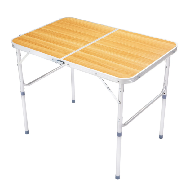 Outdoor 3FT Portable Plastic Folding Table Perfect for Garden Camping Party